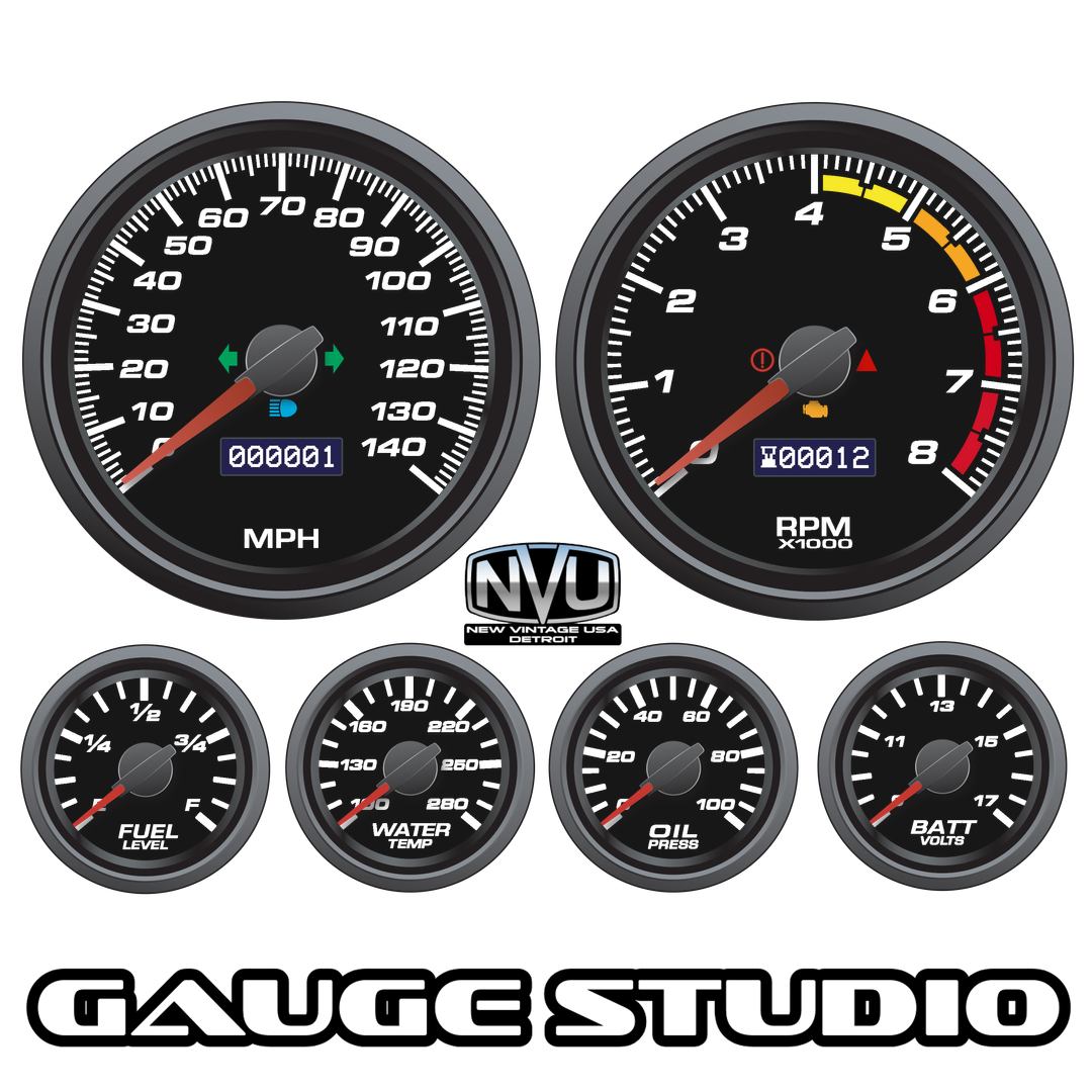 PERFORMANCE II CUSTOM 4-3/8" GAUGE KIT