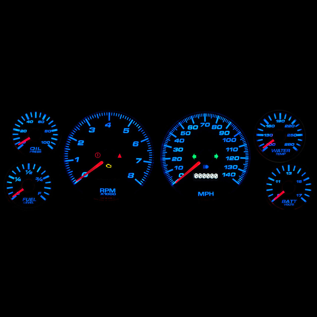 90-96 C4 CORVETTE PERFORMANCE II WHT